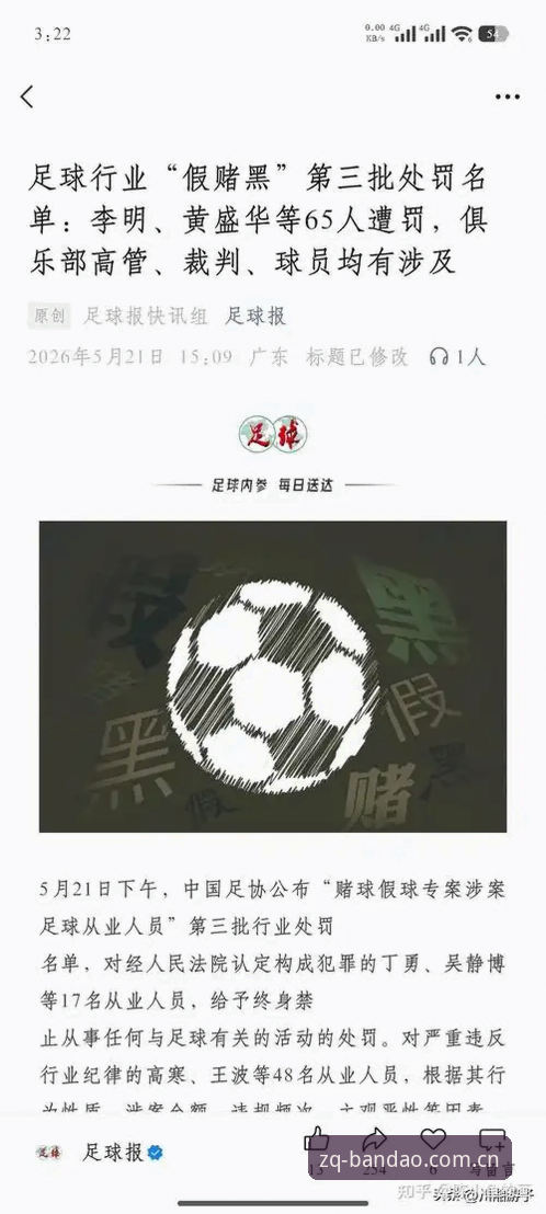 揭秘足协第三批禁足名单：17人终身禁赛，48人遭重罚的内幕